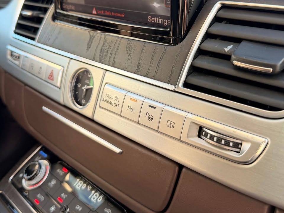 Audi A8 L (Long Wheelbase) – Executive Luxury & Comfort  2015