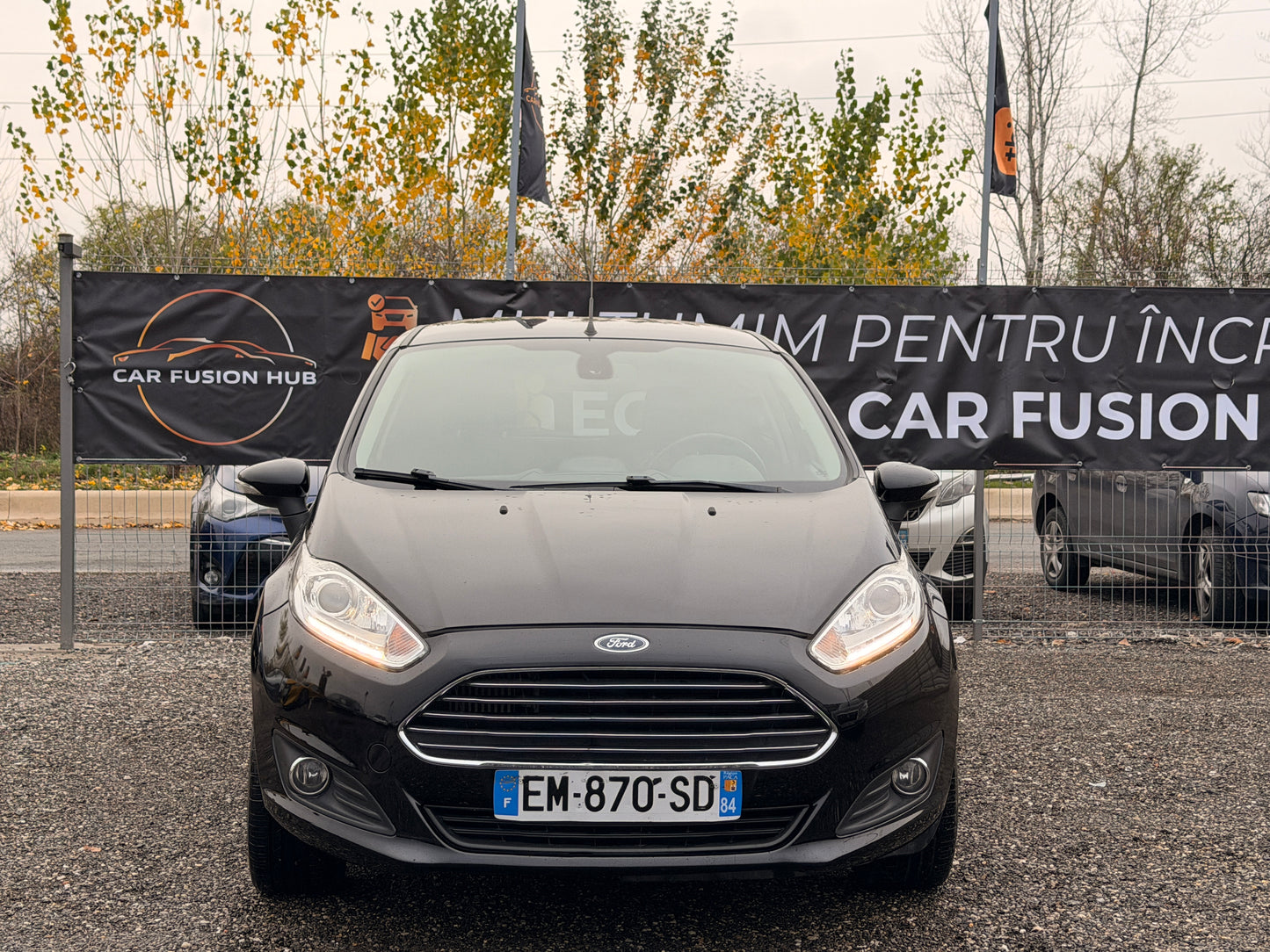 Ford Fiesta faruri xenon lumini ambientale impecabila