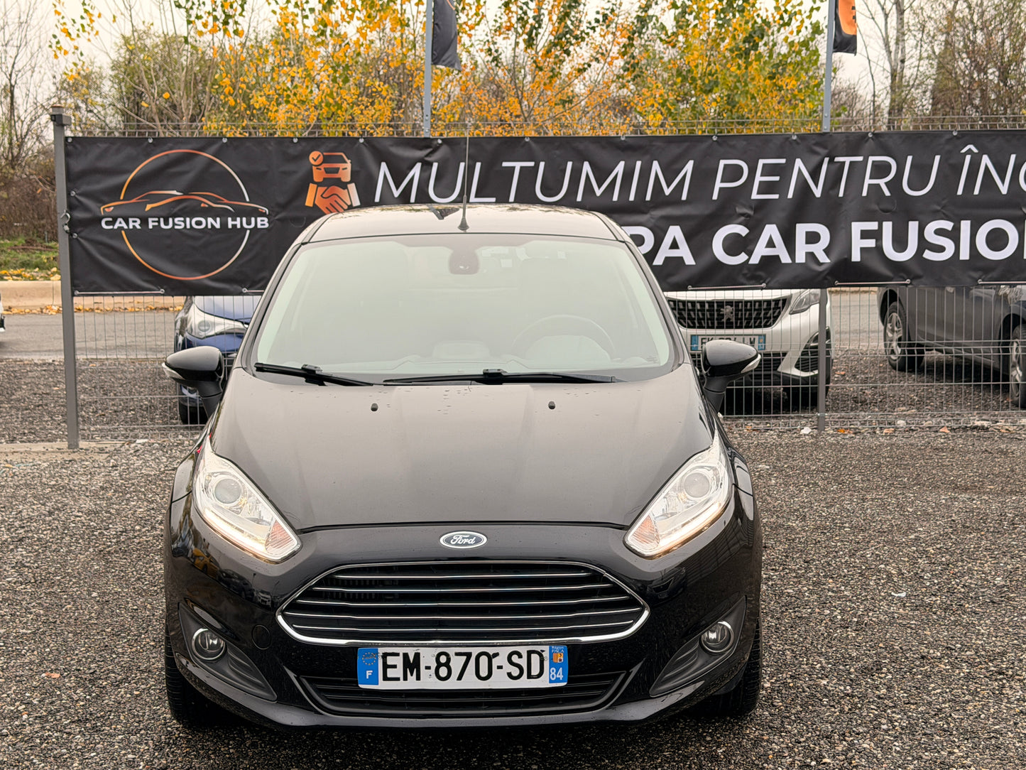 Ford Fiesta faruri xenon lumini ambientale impecabila