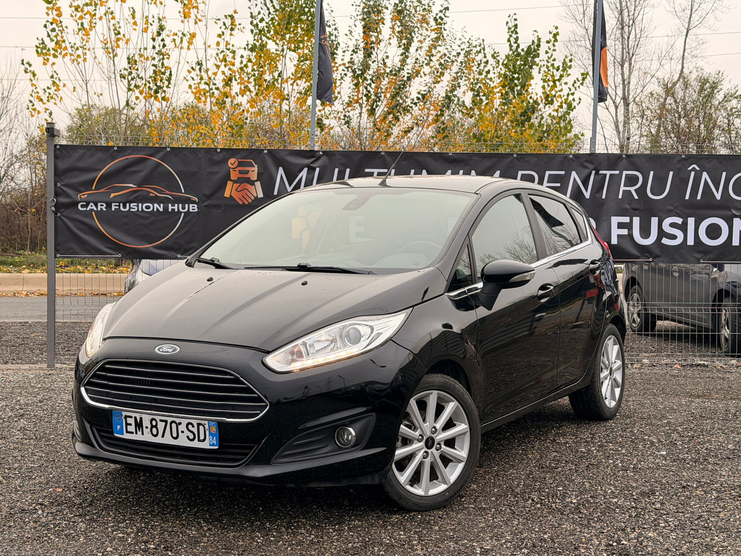 Ford Fiesta faruri xenon lumini ambientale impecabila